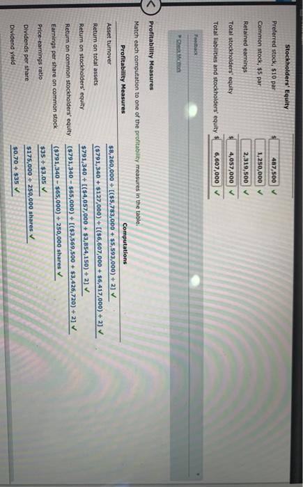 just the computations for common analytical measures, you can figure out many