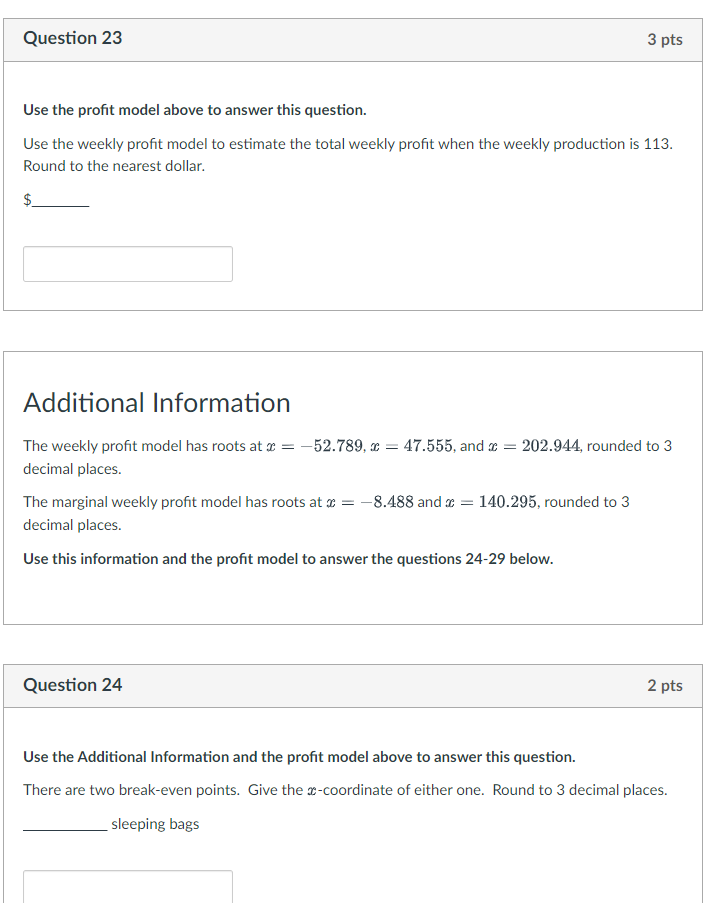 Use this prot model to answer questions 1629 below. Question 20 2