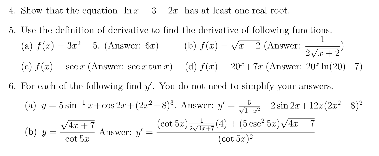 + 8 (a lim x-70 2 - 4x + 7 (Do not
