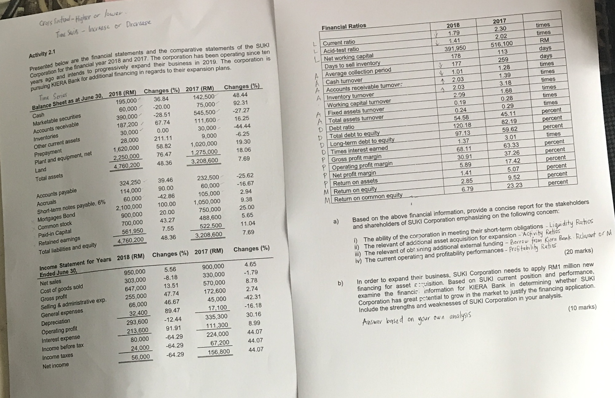  Please help me to solve this problem cross lectured - Higher