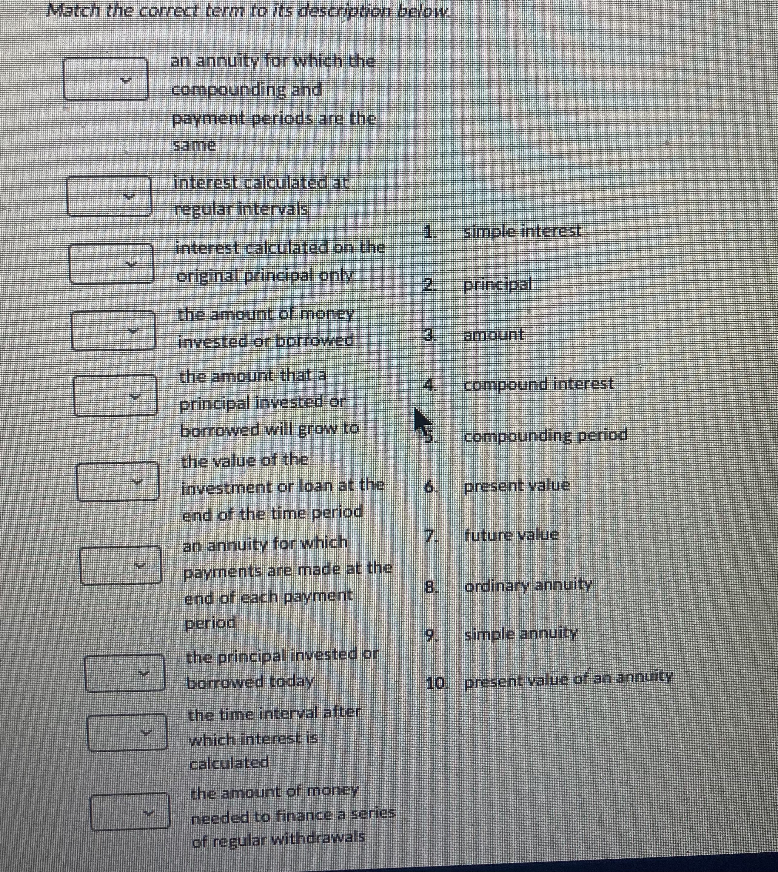 terms in the series. Be sure to show all of your work.