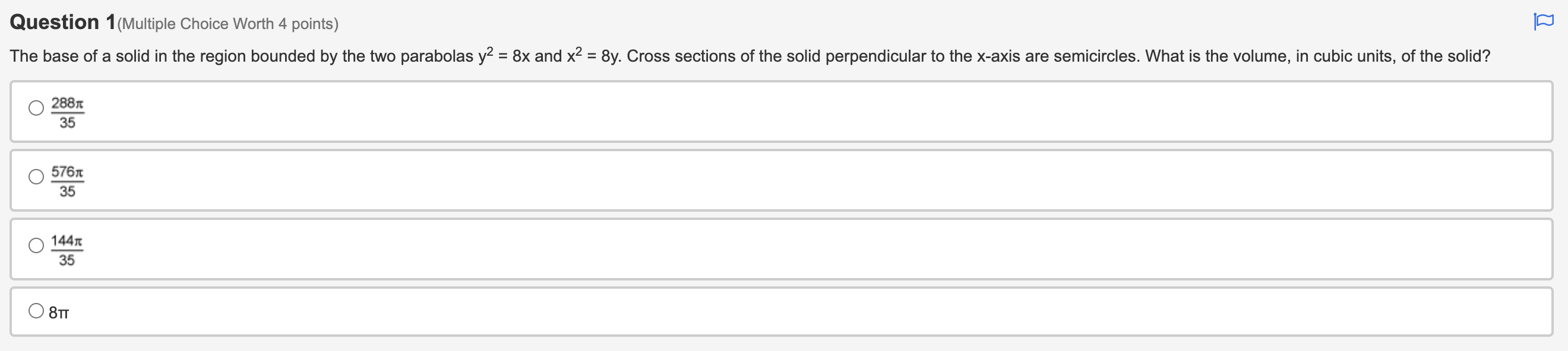 Please answer all 15 questions attached. Question 1(Multiple Choice Worth 4