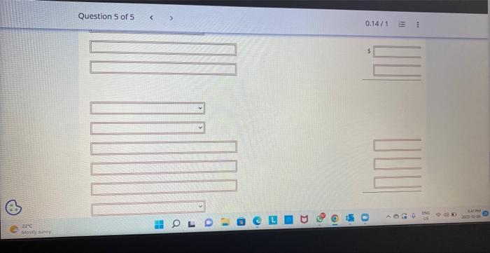 cost-fair value $260,000) Property, plant, and equipment Buildings (net) Equipment (net) 0.14/1