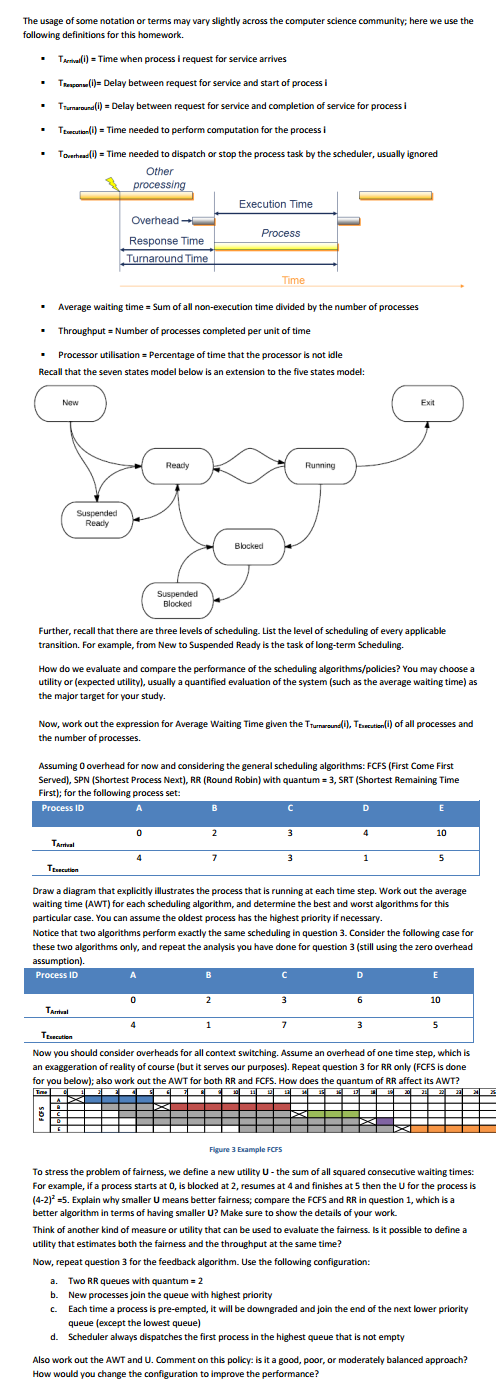  The usage of some notation or terms may vary slightly across