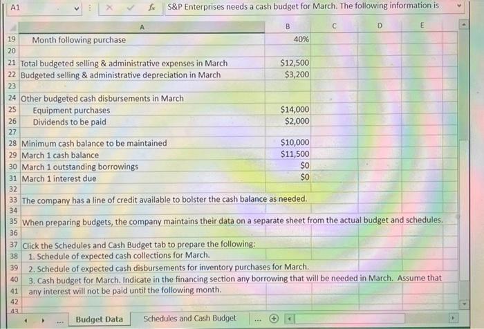 first three months of the year. The Controller has asked you to