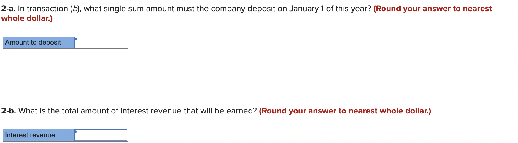 completed the following transactions (use a 7% annual interest rate for all