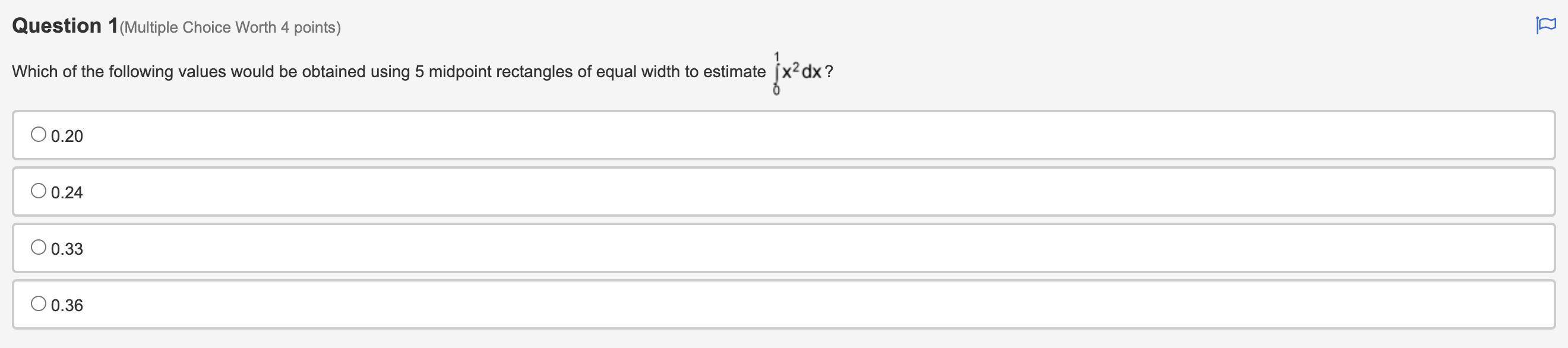 a slope field with columns of parallel tangents OI only O II
