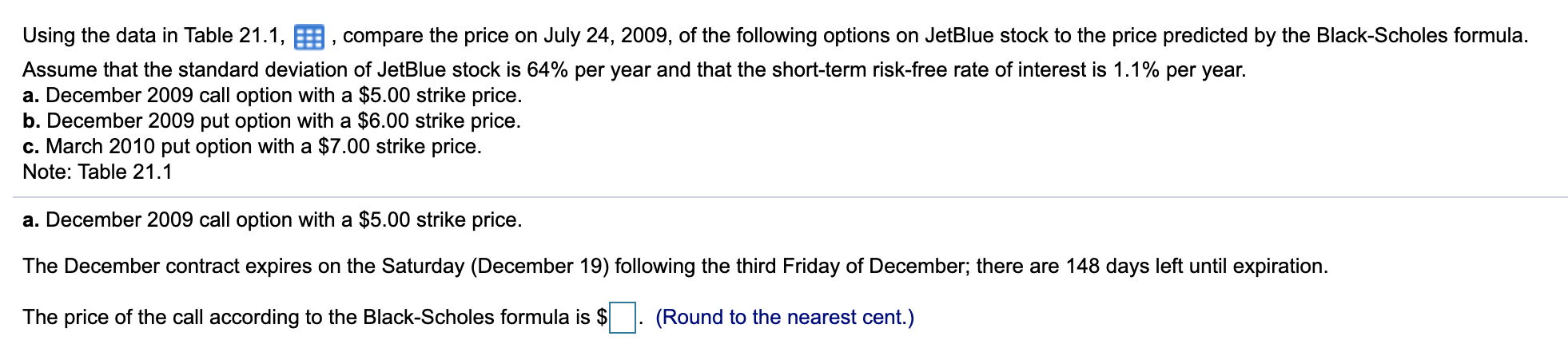 7335887 Calls Bid Ask Vol Open Int Puts Bid Ask Vol Open