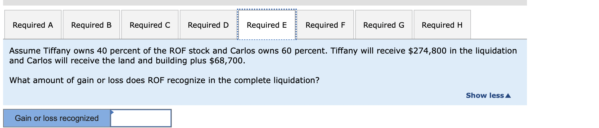 Under the terms of the agreement, Tiffany will receive the $343,500 cash