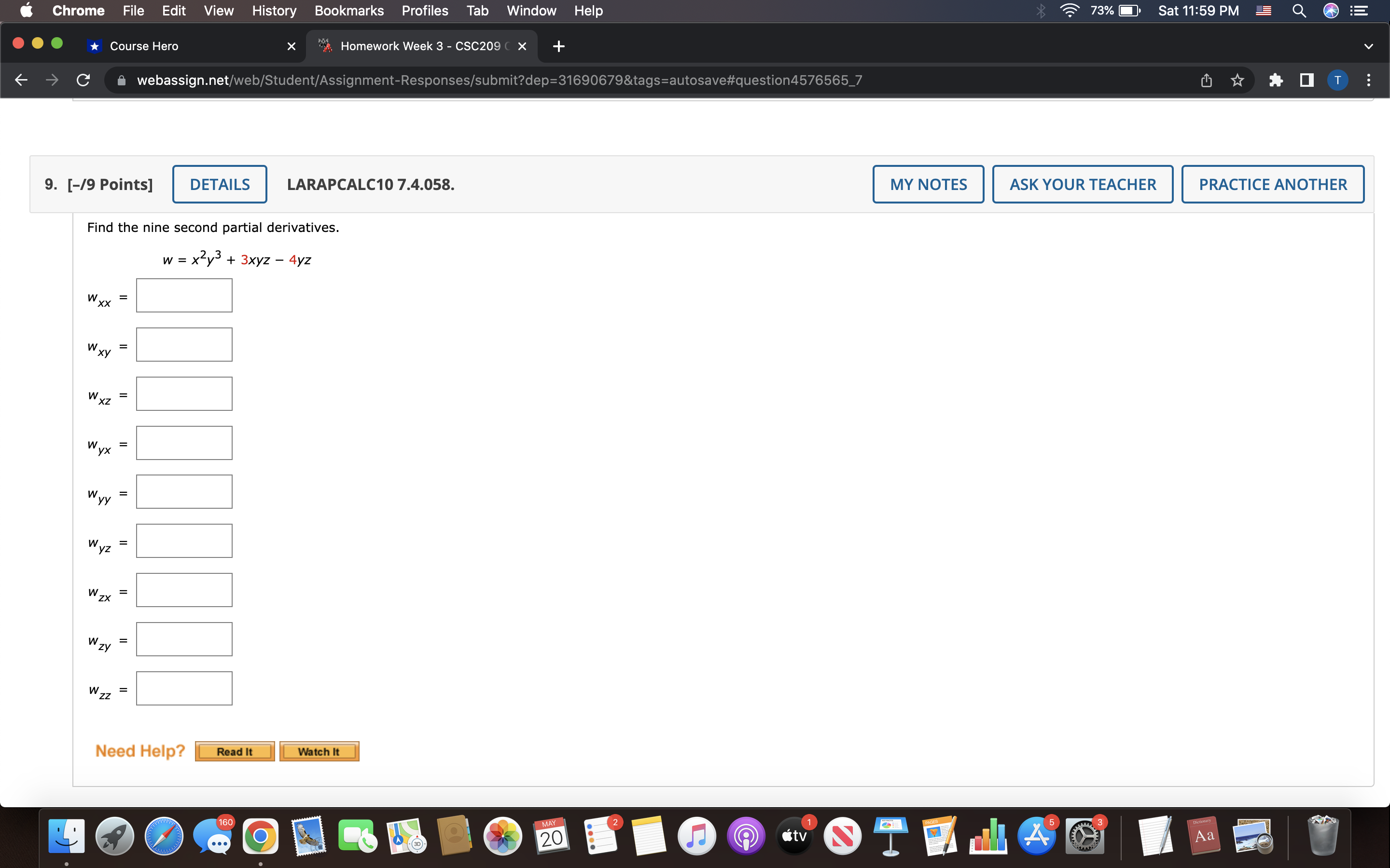 Sat 11:59 PM Course Hero " Homework Week 3 - CSC209 (