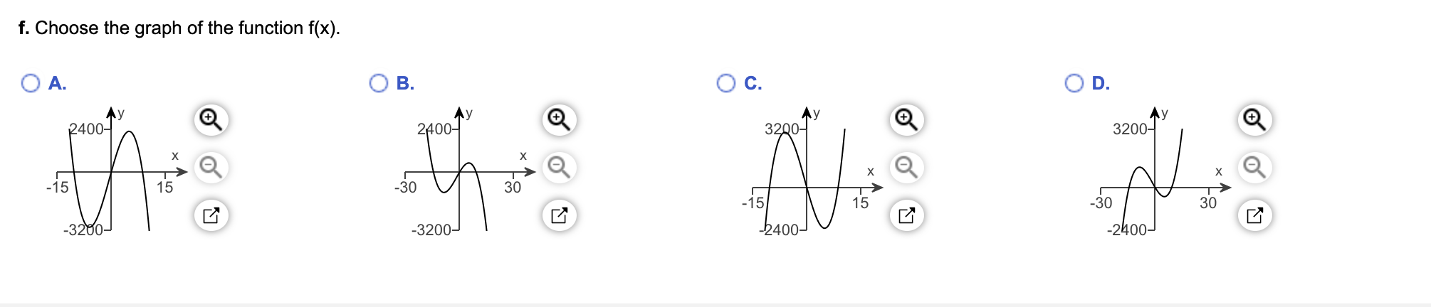 - 10. a. Find formulas for f'(x) and f"(x). f'(x)=|j f"(x)=E| Enter