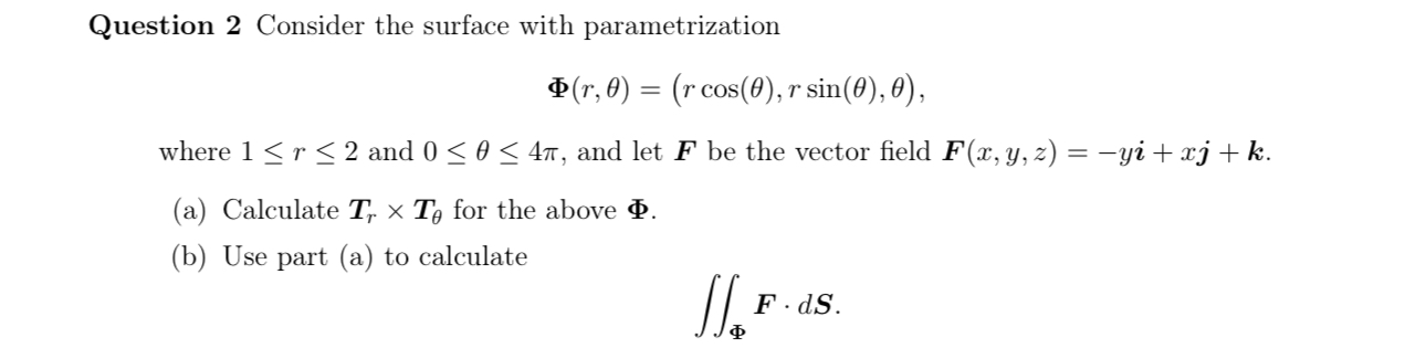 , where 1 r 2 and O O 4m, and let F