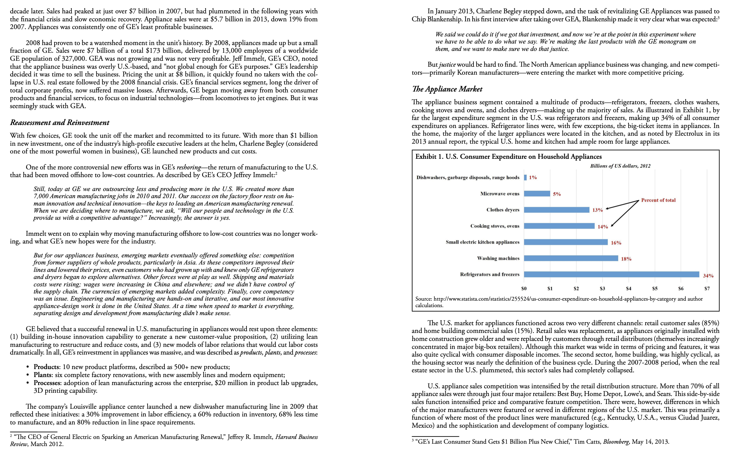 _ ' Case Questions You are leading the valuation team at Electrolux.