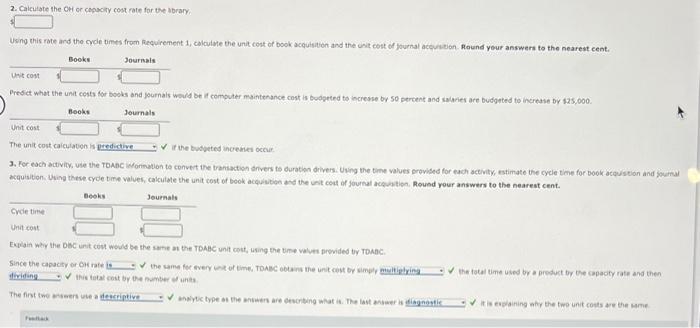 the Shawnee University Library. The consulting firm identified four major processes or