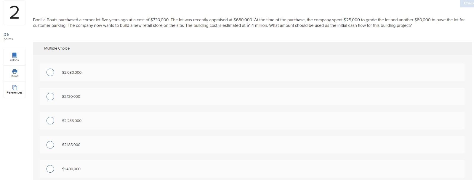 to grade the lot and another $80,000 to pave the lot for