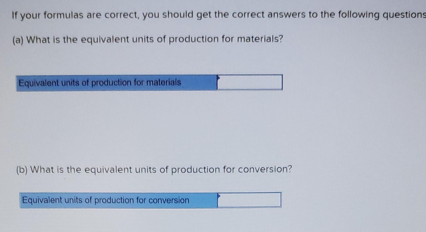 in process 6 Completion with respect to materials 7 Completion with respect