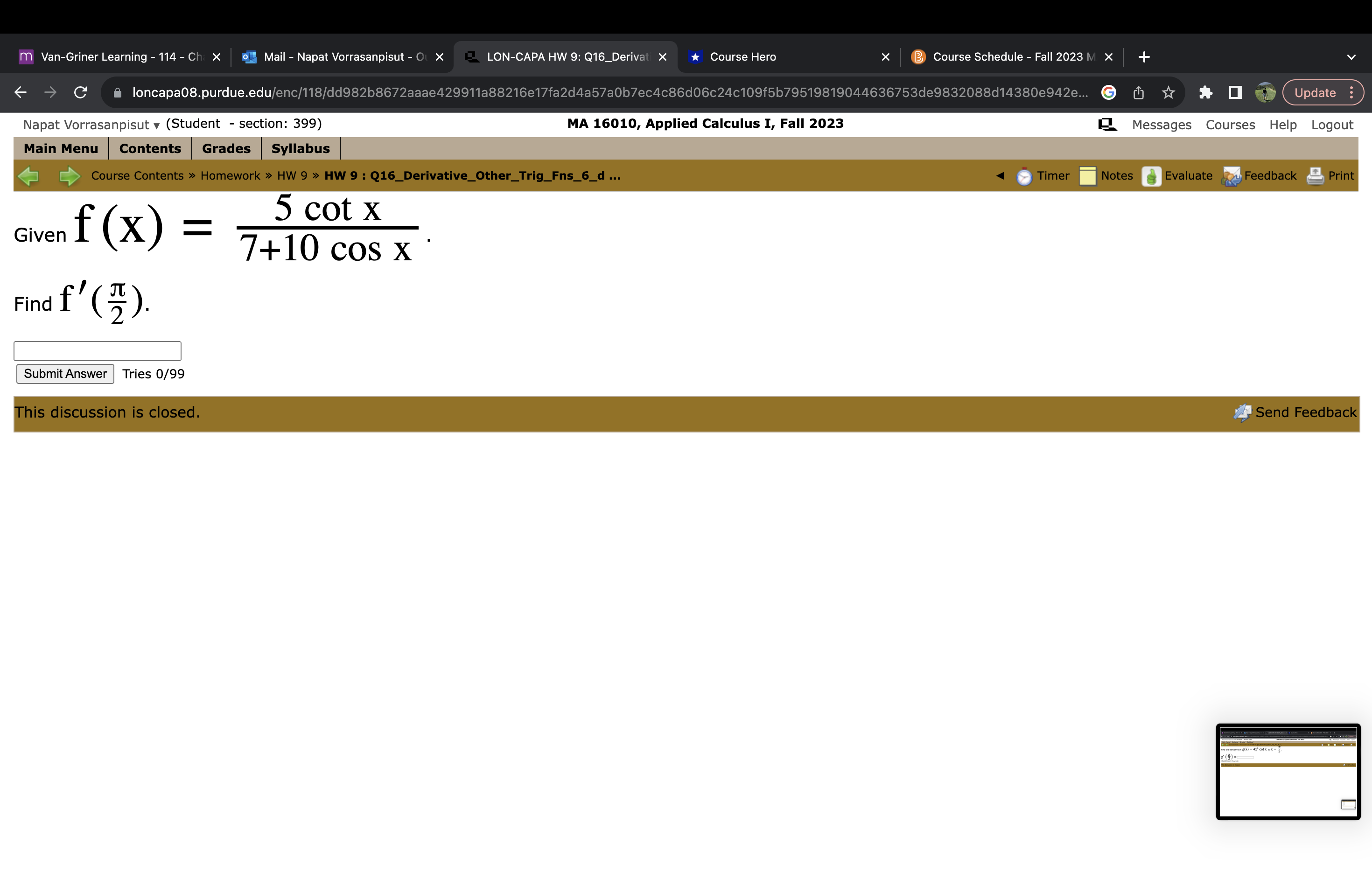 This discussion is closed. Send Feedbackm Van-Griner Learning - 114 - Chi