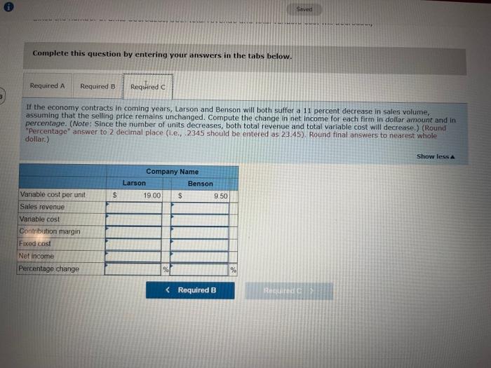is nervous, however, about future economic volatility. He asks you to analyze
