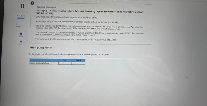 cost $20,000 but had to be renovated at a cost of $640.