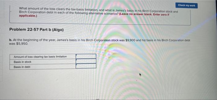 displayed below.) Birch Corporation, a calendar-year corporation, was formed three years ago