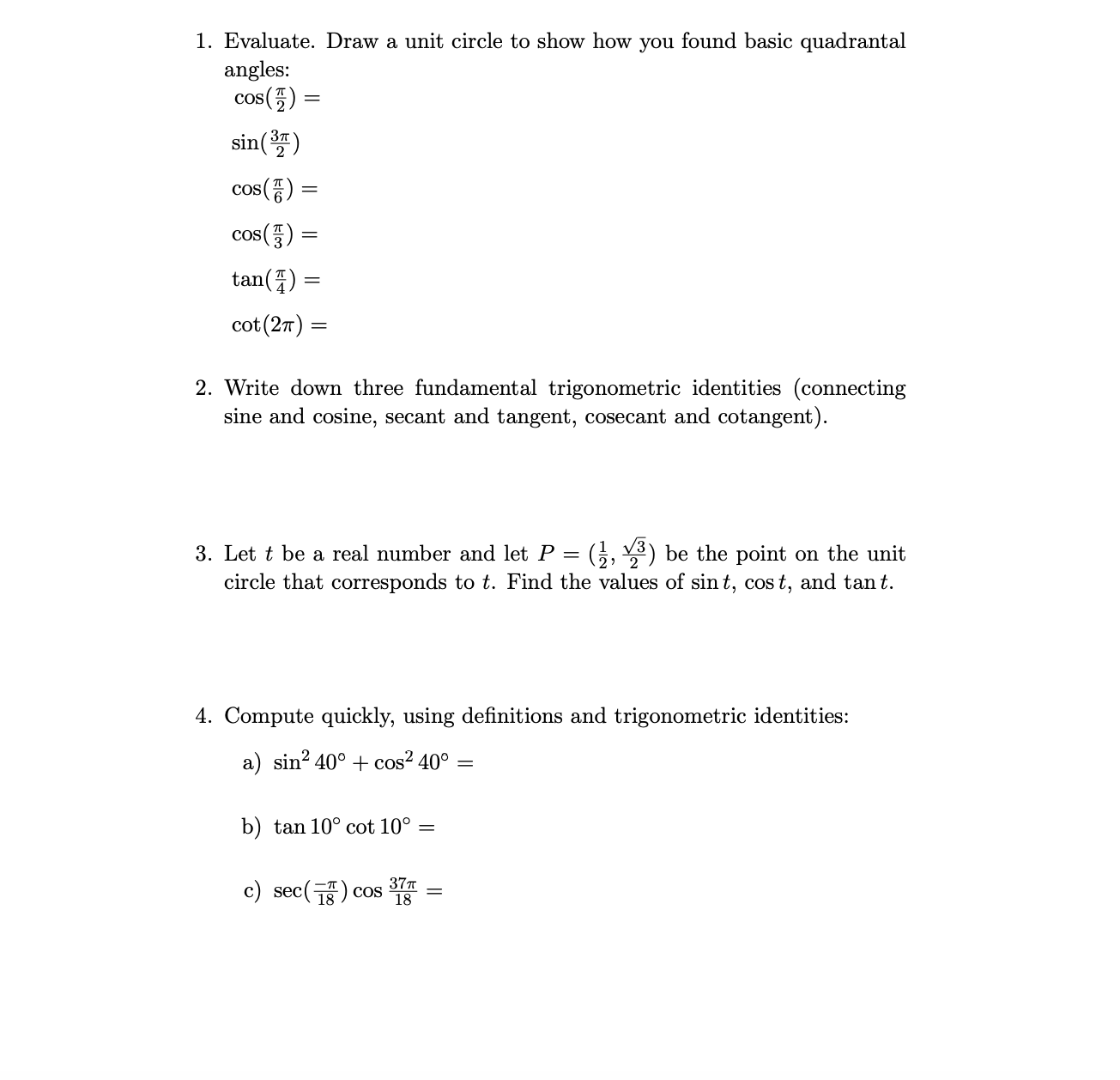 sing = 1 - eos 9 Divide ( x ) by cos20
