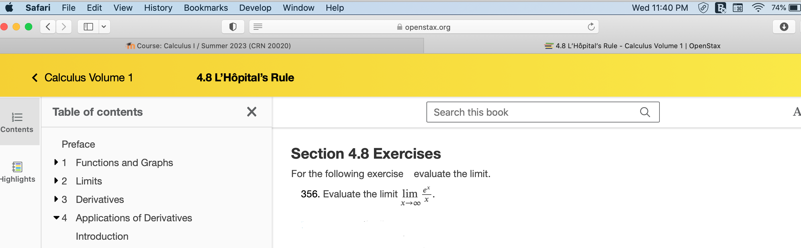Safari File Edit View History Bookmarks Develop Window Help Wed 11:40