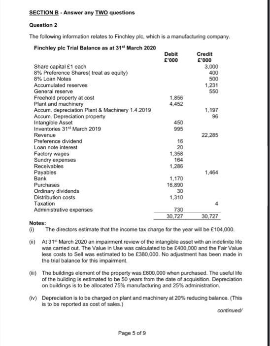 March 2020 had a cost of 998,000. CRNs 80072/87385 (vi) During the