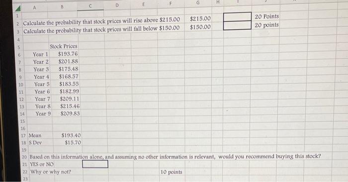  A B C D E F G H 1 2 Calculate