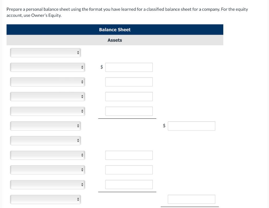 in Progress Companies prepare balance sheets in order to know their financial