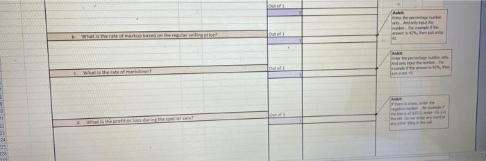Set & Find& Either draw the graph here or use the column