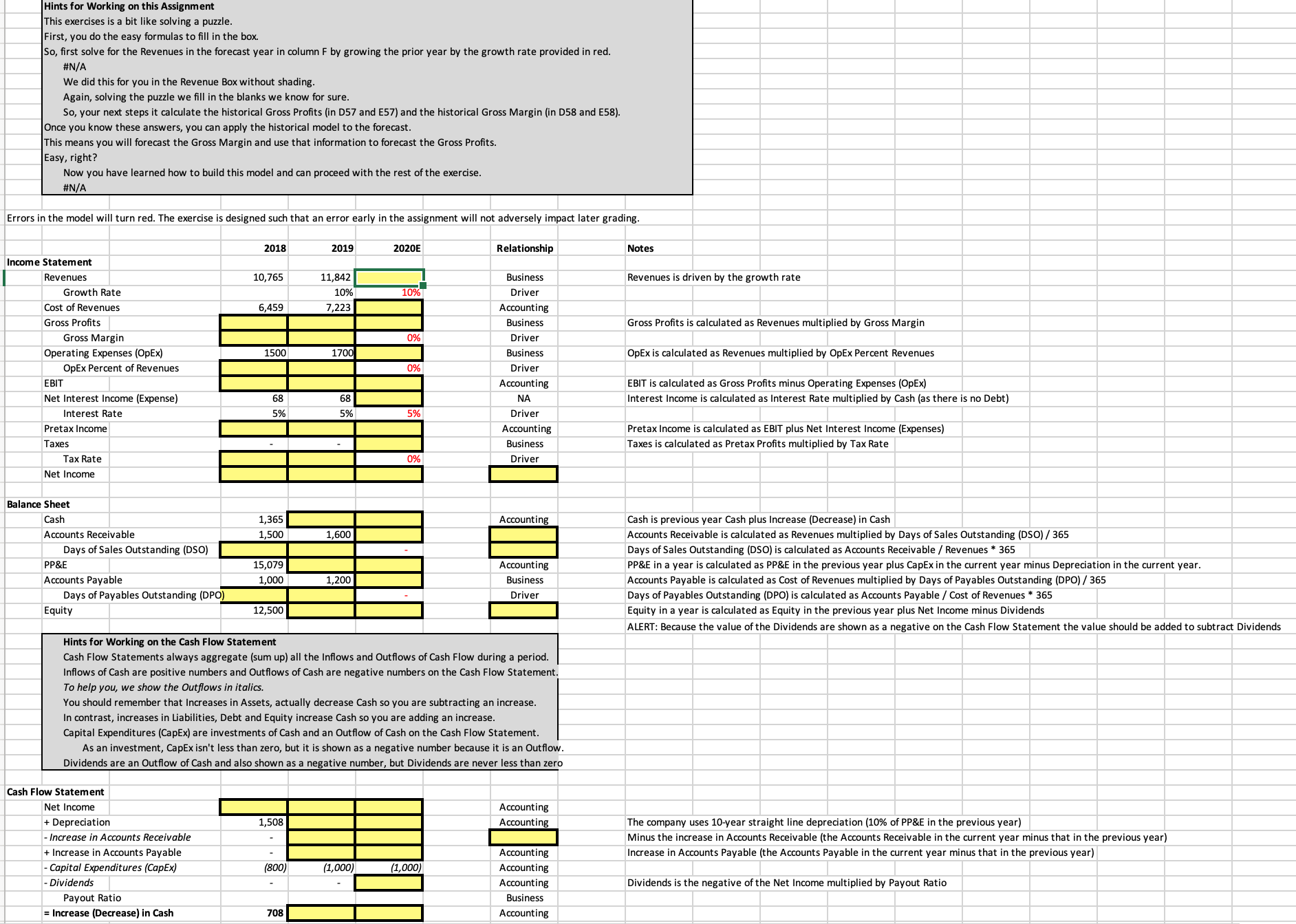 can you help solve this |Hints for Working on this Assignment