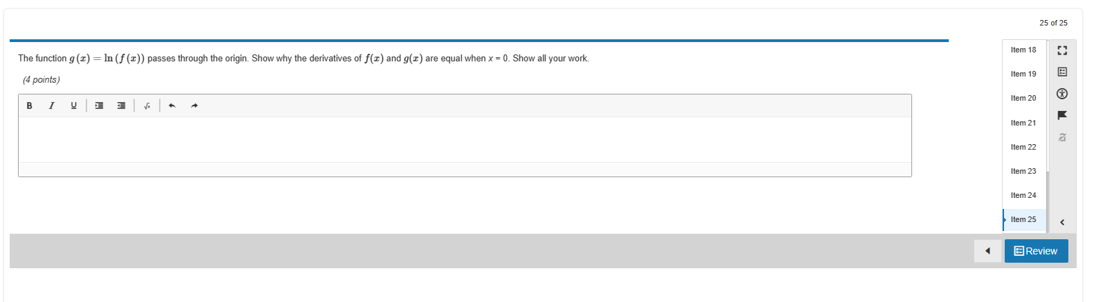 - Bos(1 - e3) Item 16 Oy+4= -8e3 (z - e3) Item