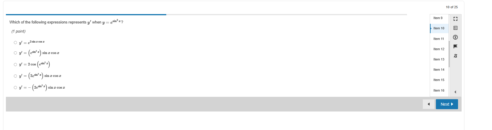 equation In (x - 1) = ax2 - by?, which of the