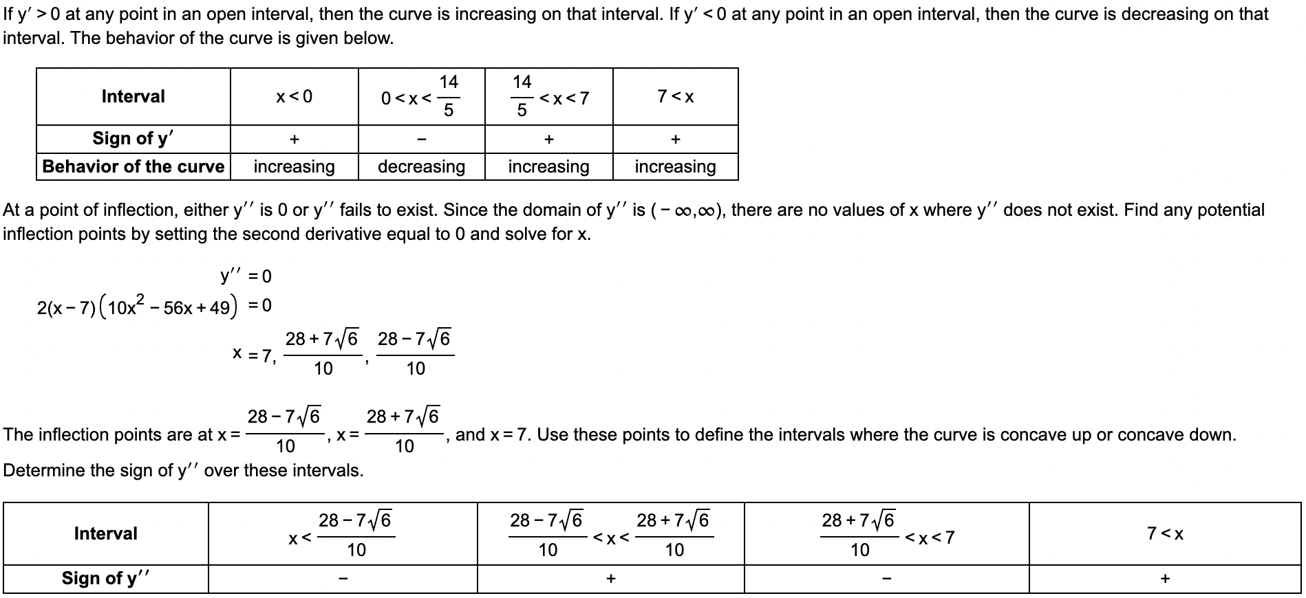 first derivative of a continuous function y =f(x) is y' = (5x2