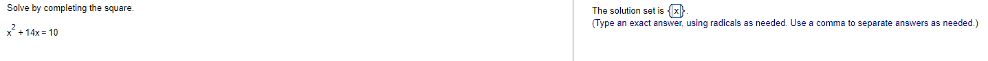 integer or a fraction.) The trinomial factors to (Use integers or fractions