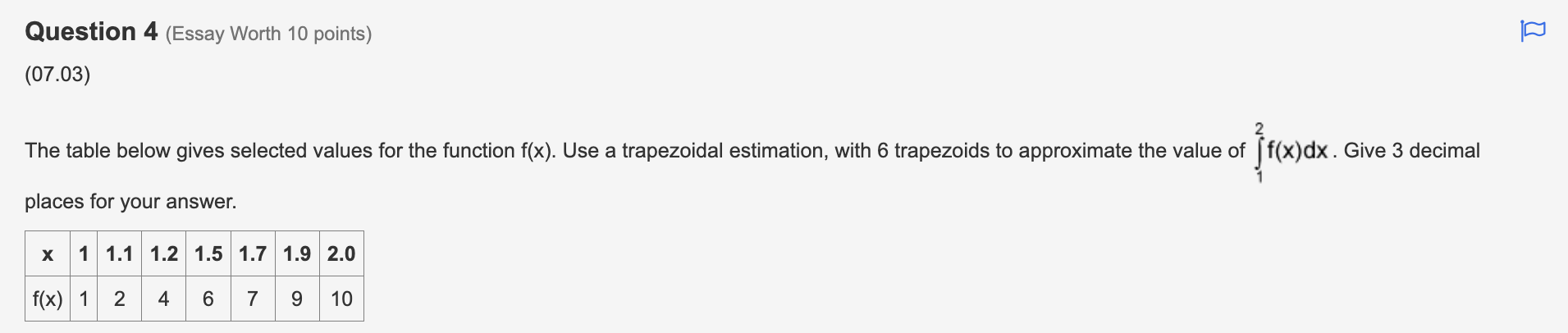 Please help with answering this math question, show full work as