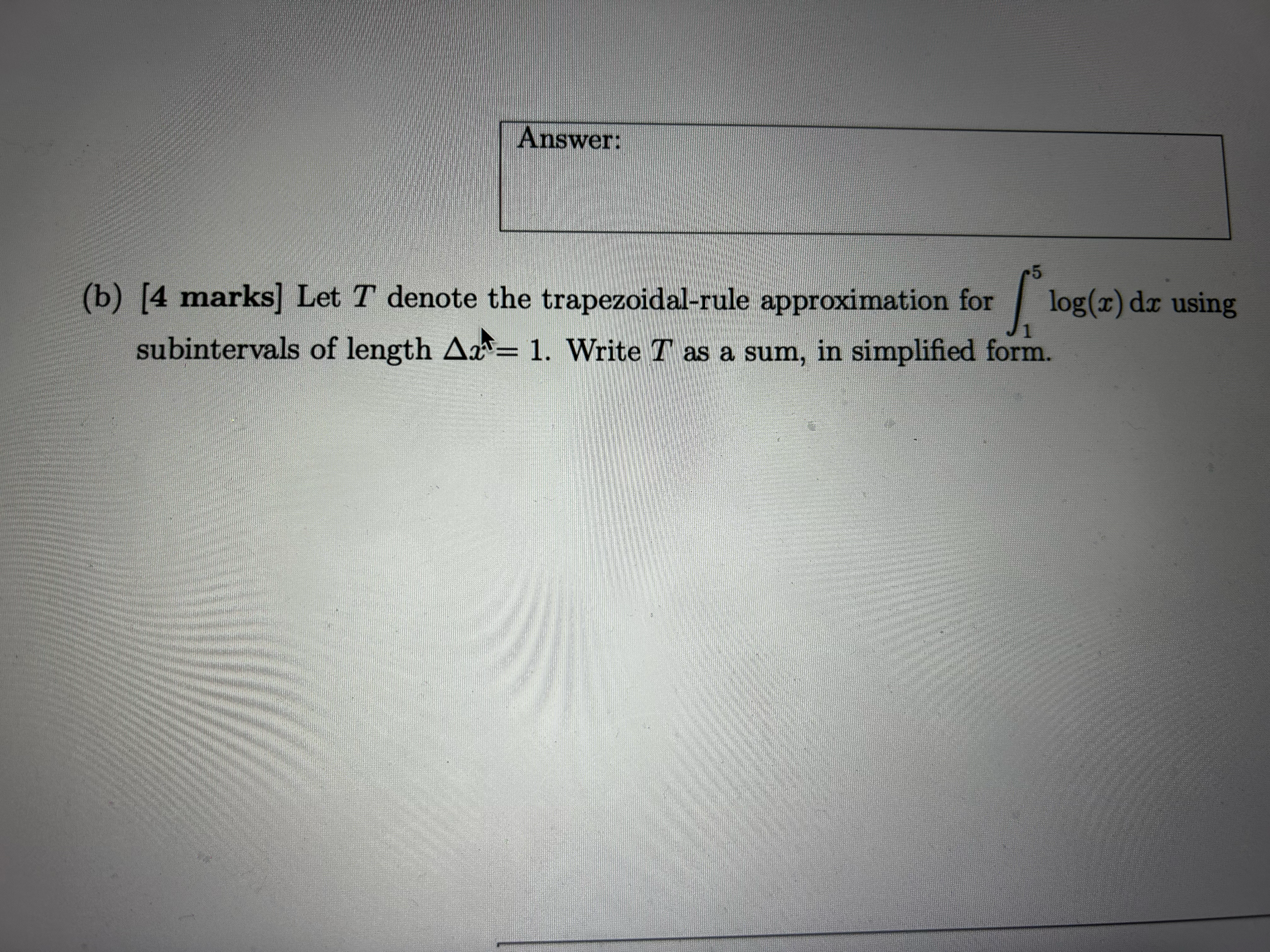 smaller than, or equal to the true value /? Explain your answer