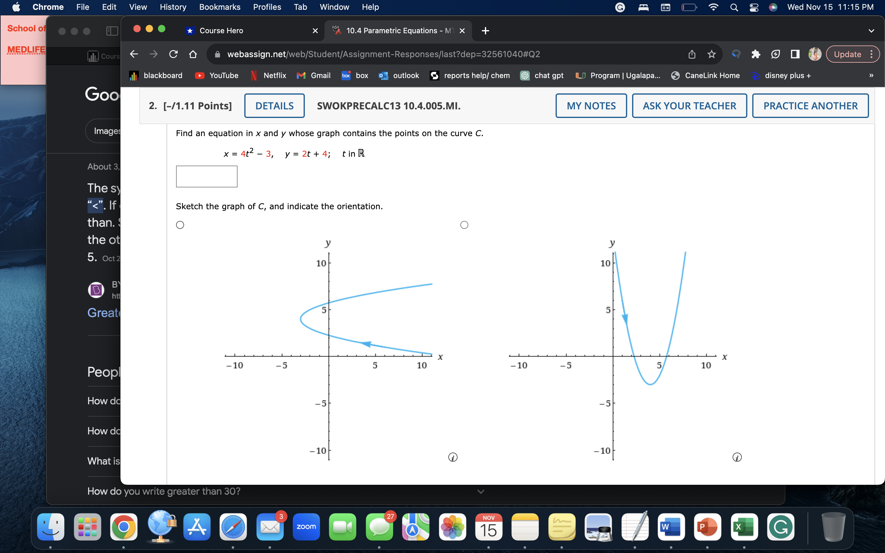 MY NOTES ASK YOUR TEACHER PRACTICE ANOTHER Images Find an equation in