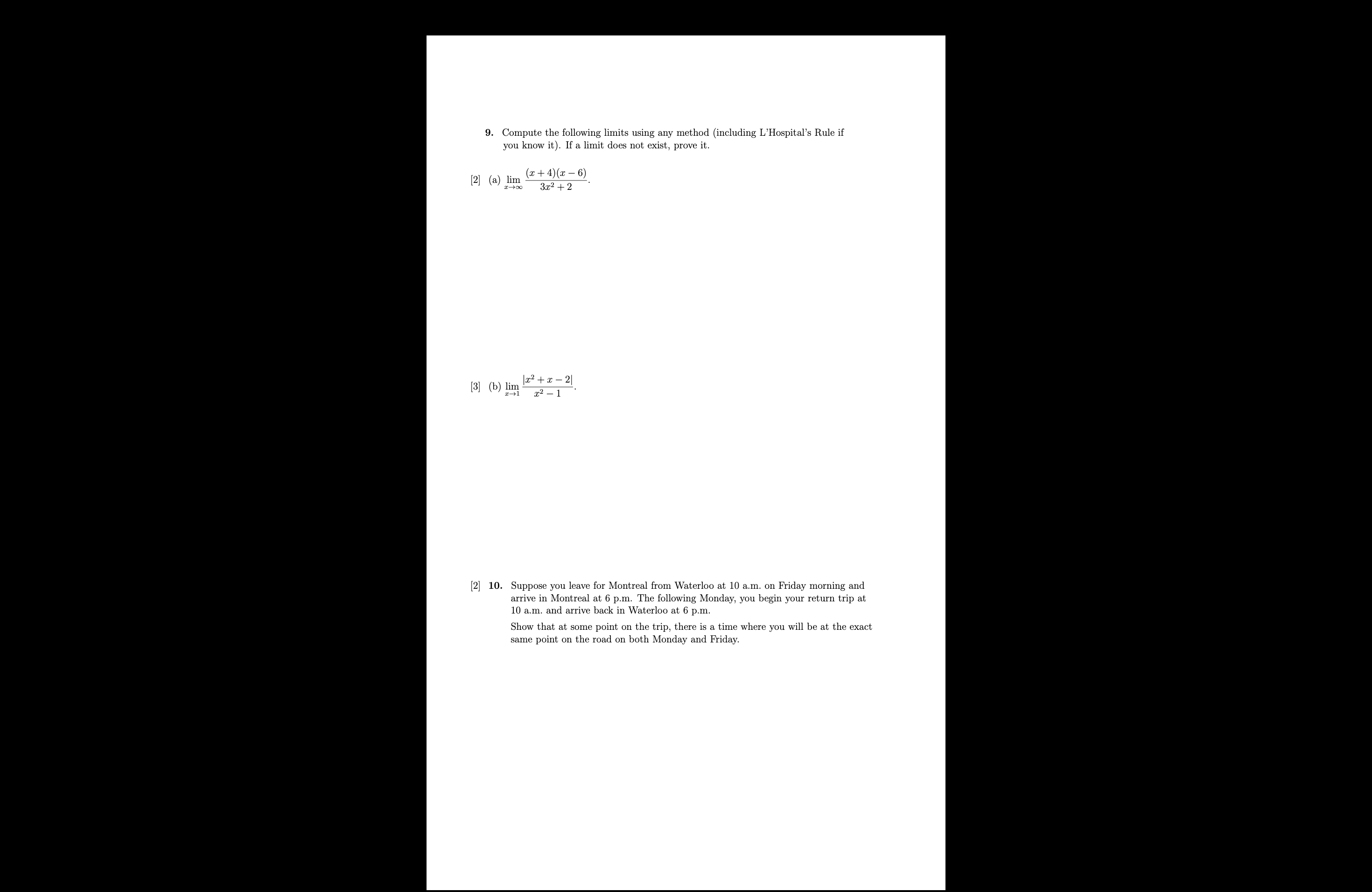 1] 1. The table shows values of f(x). x -0.1 -0.01 -0.001