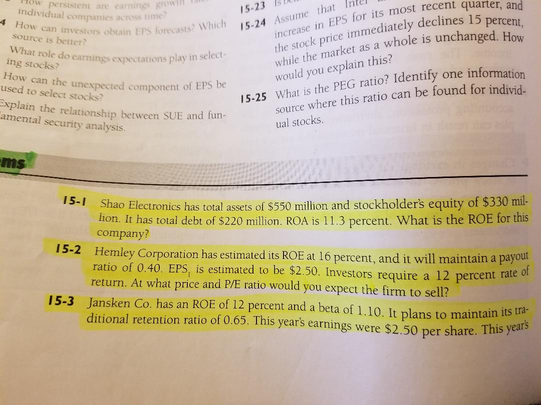 a 5 percent return. Using the DDM, find the price at which