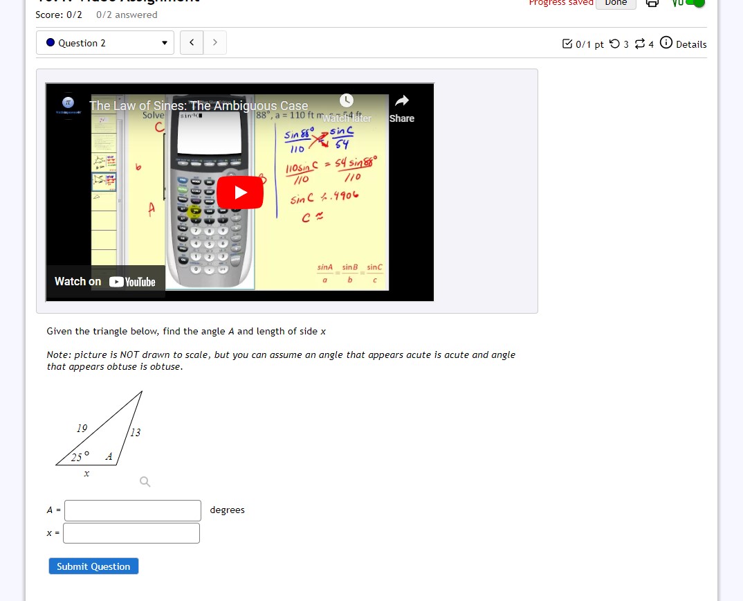 right angle triangles. Mark the length of this line h, It can