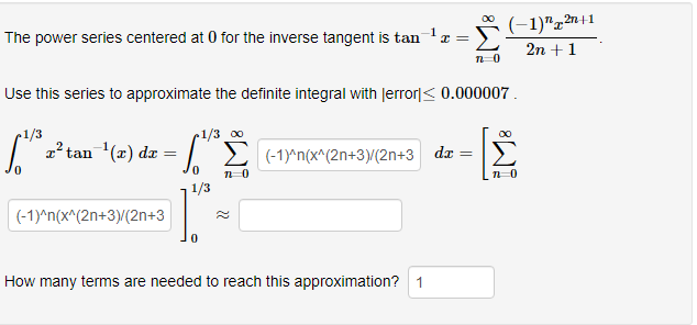 = (-1,1) Part 2: Use the results from part 1 to find