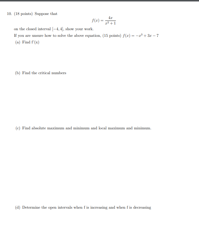 Ive (e) square base side LY" ; height 17vi 2. (10 points)