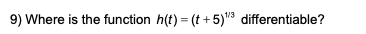 definition of a numerical derivative does not exist at x = 2