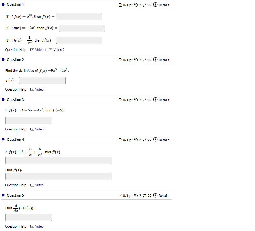 the following demand function: D(q) = -0.007q + 85 where q is