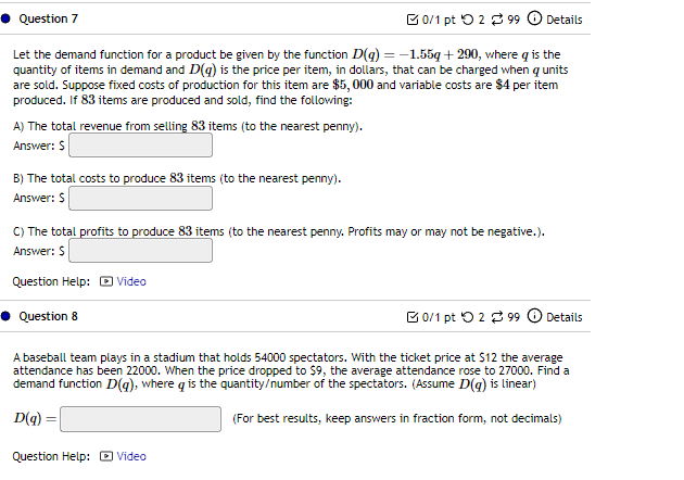 item? Price = $ B) If a price of $493 is set