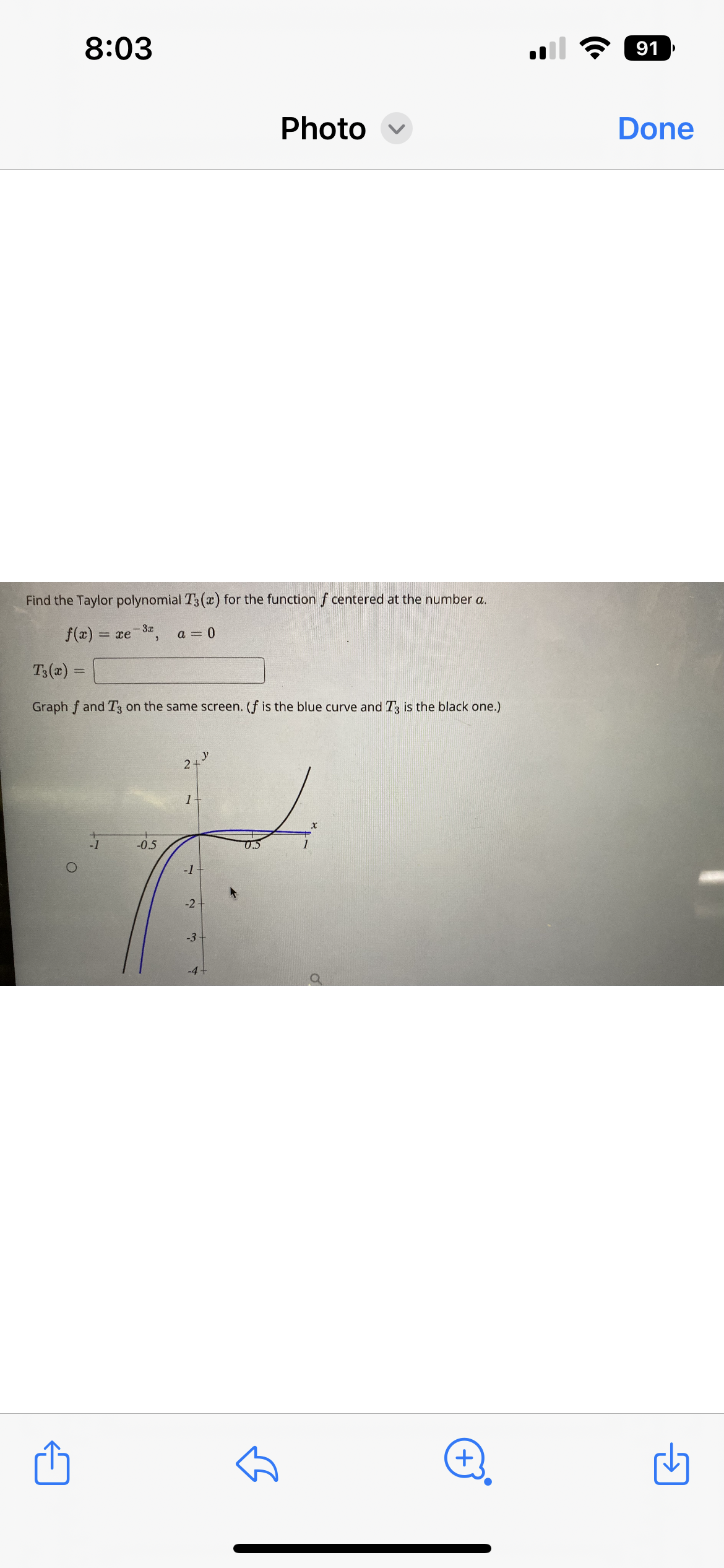 - 3 - 23 X Graph f and T3 on the same