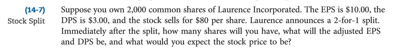 warrants outstanding that permit the holders to purchase 1 share of stock