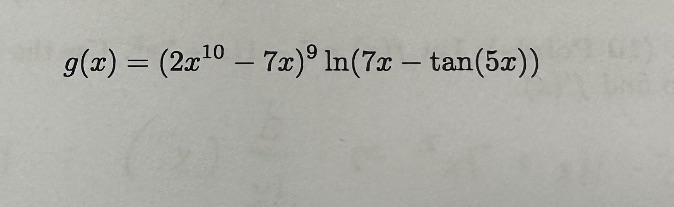 (2c10 7c)9 In(7c tan(5c))