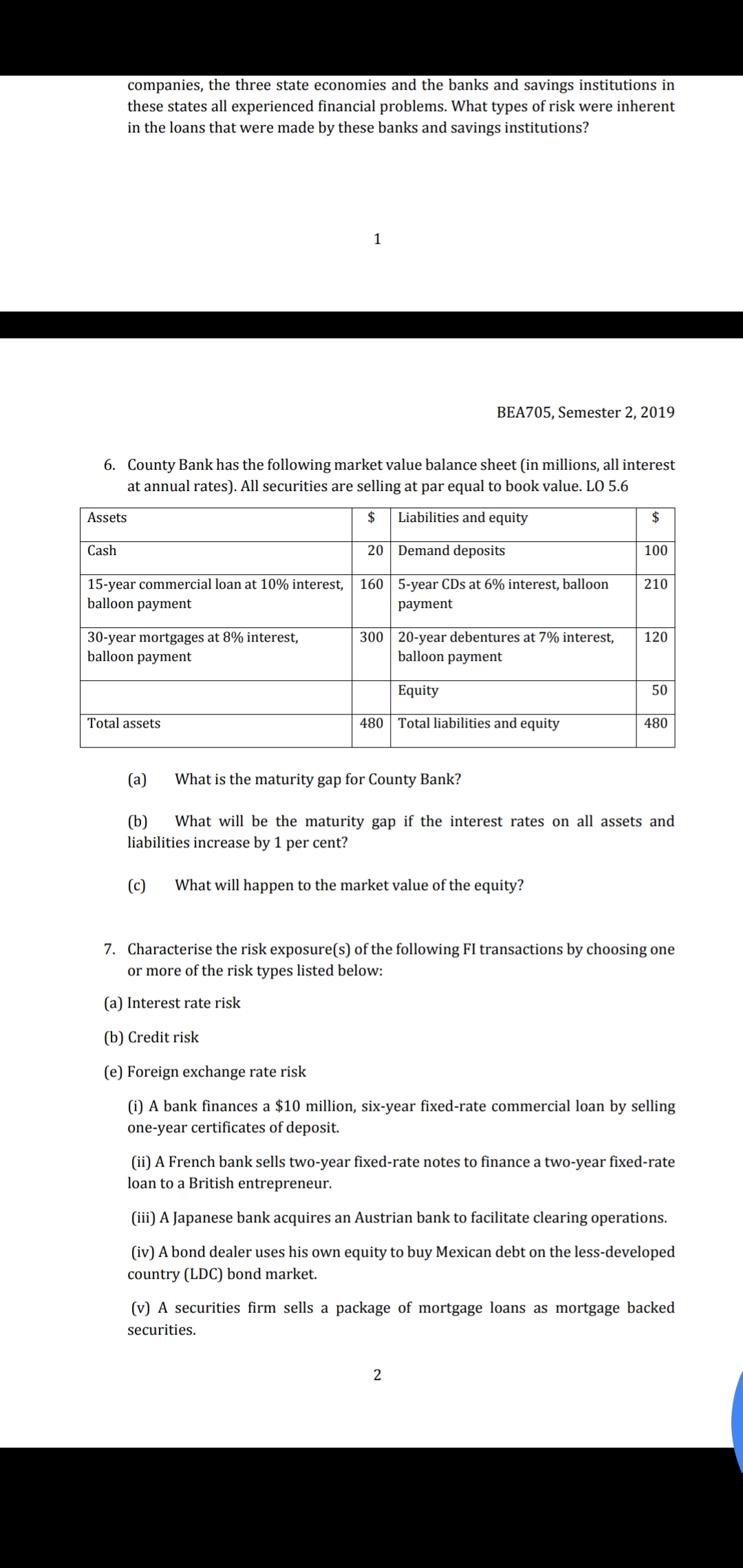 Two 10year bonds are being considered for an investment that may have